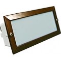 Dabmar Lighting Dabmar Lighting P-CVR-LV602-BZ 2 x 20 watt Recessed Open Face Brick; Step & Wall Fixture; Bronze - 12V P-CVR-LV602-BZ